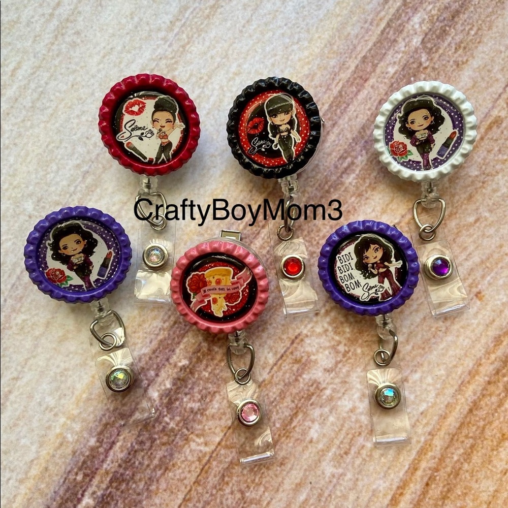 Selena Badge Reels